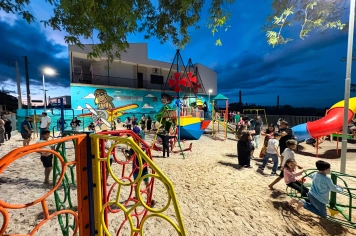 Foto relacionada - Prefeitura de Jumirim inaugura Parque Jumikids “Antônio Dias Magalhães (Toinho)” com grande festa para a comunidade.
