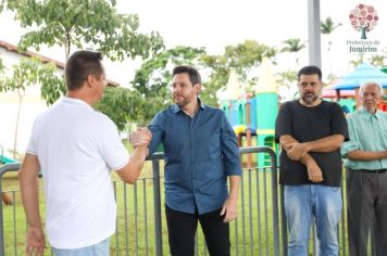 Foto - Inauguração - Acesso da Escola Mário Covas