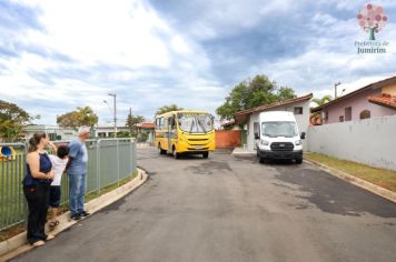 Foto - Inauguração - Acesso da Escola Mário Covas