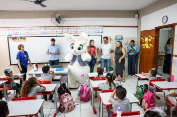 Foto - Entrega dos Ovos de Páscoa- EMEI E EMEB JUMIRIM - 02/04/2026