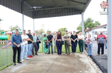 Foto - Inauguração - Acesso da Escola Mário Covas