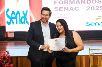 Foto - Formatura dos Cursos SENAC  - 18/03/2026
