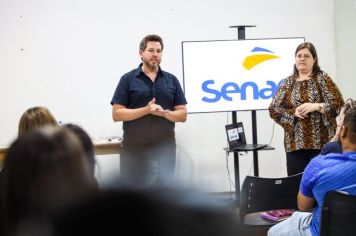 Foto - Abertura dos Cursos de Padeiro e Maquiagem