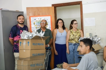 Foto - Entrega dos Ovos de Páscoa- EMEI E EMEB JUMIRIM - 02/04/2026