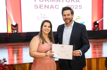 Foto - Formatura dos Cursos SENAC  - 18/03/2026