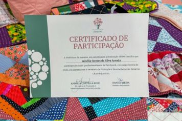 Foto - Formatura SENAC Patchwork