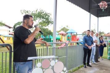 Foto - Inauguração - Acesso da Escola Mário Covas