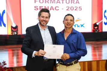 Foto - Formatura dos Cursos SENAC  - 18/03/2026