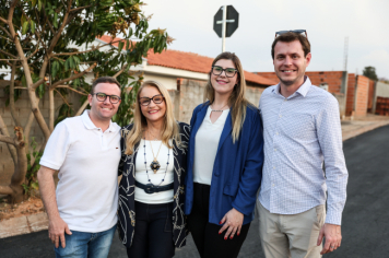 Foto relacionada - DEPUTADA ESTADUAL MARIA LÚCIA AMARY PRESENTE EM INAUGURAÇÃO DE PAVIMENTAÇÃO ASFÁTICA EM JUMIRIM 