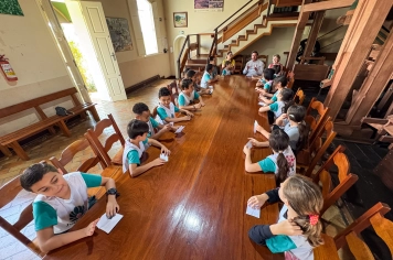 Foto - Visita de Alunos ao Prefeito 14/11/2025