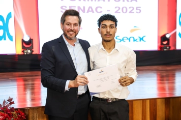 Foto - Formatura dos Cursos SENAC  - 18/03/2026
