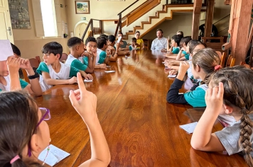 Foto - Visita de Alunos ao Prefeito 14/11/2025