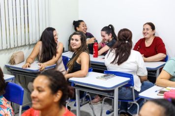 Foto - Abertura dos Cursos de Padeiro e Maquiagem