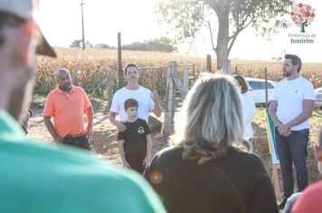 Foto - INAUGURAÇÃO DA PAVIMENTAÇÃO DA ESTRADA VICINAL MUNICIPAL ZITO BAIÃO - MÊS DE MAIO