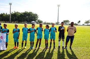 Foto - Início do Campeonato de Futebol  SUB 11  e  SUB 14 02/03/2024