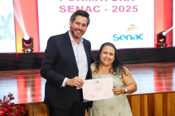 Foto - Formatura dos Cursos SENAC  - 18/03/2026