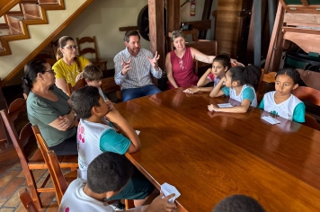 Foto - Visita de Alunos ao Prefeito 14/11/2025