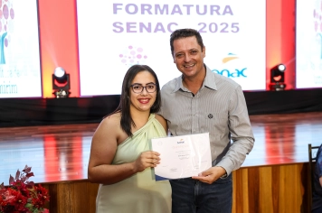 Foto - Formatura dos Cursos SENAC  - 18/03/2026