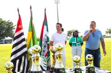 Foto - Início do Campeonato de Futebol  SUB 11  e  SUB 14 02/03/2024