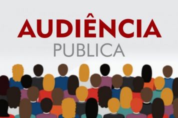 Convite de Audiência Pública
