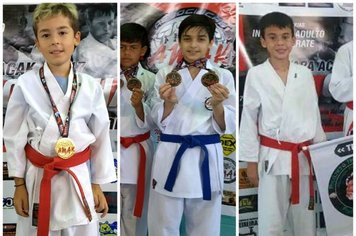 Atletas de Jumirim se destacam no Karate