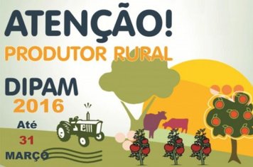 Produtores rurais de Jumirim têm até o dia 31 de março para entrega da DIPAM