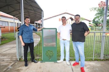 Foto - Inauguração - Acesso da Escola Mário Covas