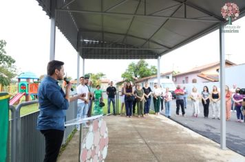 Foto - Inauguração - Acesso da Escola Mário Covas