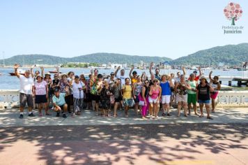 Foto - Dia na praia com o grupo 59+