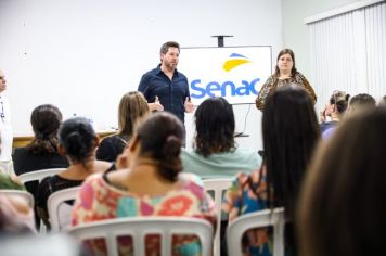 Foto - Abertura dos Cursos de Padeiro e Maquiagem