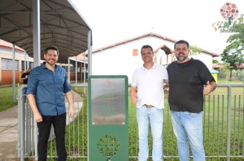 Foto - Inauguração - Acesso da Escola Mário Covas