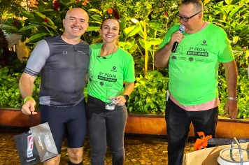 Foto relacionada - 2º Pedal Noturno de Jumirim 2025 reúne grande público e solidariedade