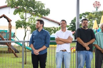 Foto - Inauguração - Acesso da Escola Mário Covas