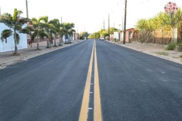 Foto - INAUGURAÇÃO DA PAVIMENTAÇÃO DA RUA OCTÁVIO BERTOLA