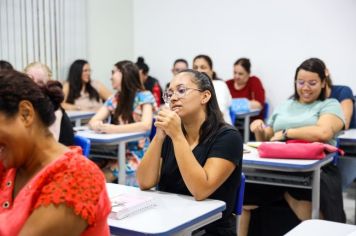 Foto - Abertura dos Cursos de Padeiro e Maquiagem