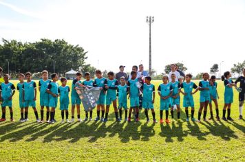 Foto - Início do Campeonato de Futebol  SUB 11  e  SUB 14 02/03/2024