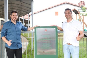 Foto - Inauguração - Acesso da Escola Mário Covas