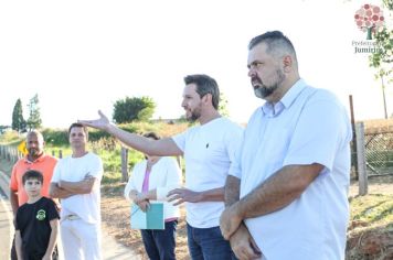 Foto - INAUGURAÇÃO DA PAVIMENTAÇÃO DA ESTRADA VICINAL MUNICIPAL ZITO BAIÃO - MÊS DE MAIO