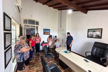 Foto - Visita ao Paço Municipal 04/02/25