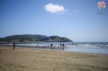 Foto - Dia na praia com o grupo 59+