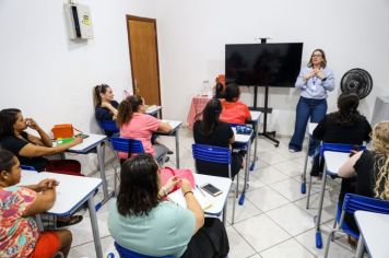 Foto - Abertura dos Cursos de Padeiro e Maquiagem