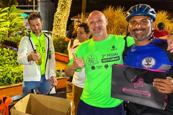 Foto relacionada - 2º Pedal Noturno de Jumirim 2025 reúne grande público e solidariedade