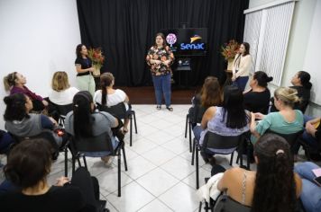 Foto - Abertura do Curso de Velas e Sabonetes