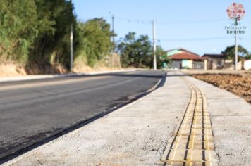 Foto - INAUGURAÇÃO DA PAVIMENTAÇÃO DA RUA OCTÁVIO BERTOLA