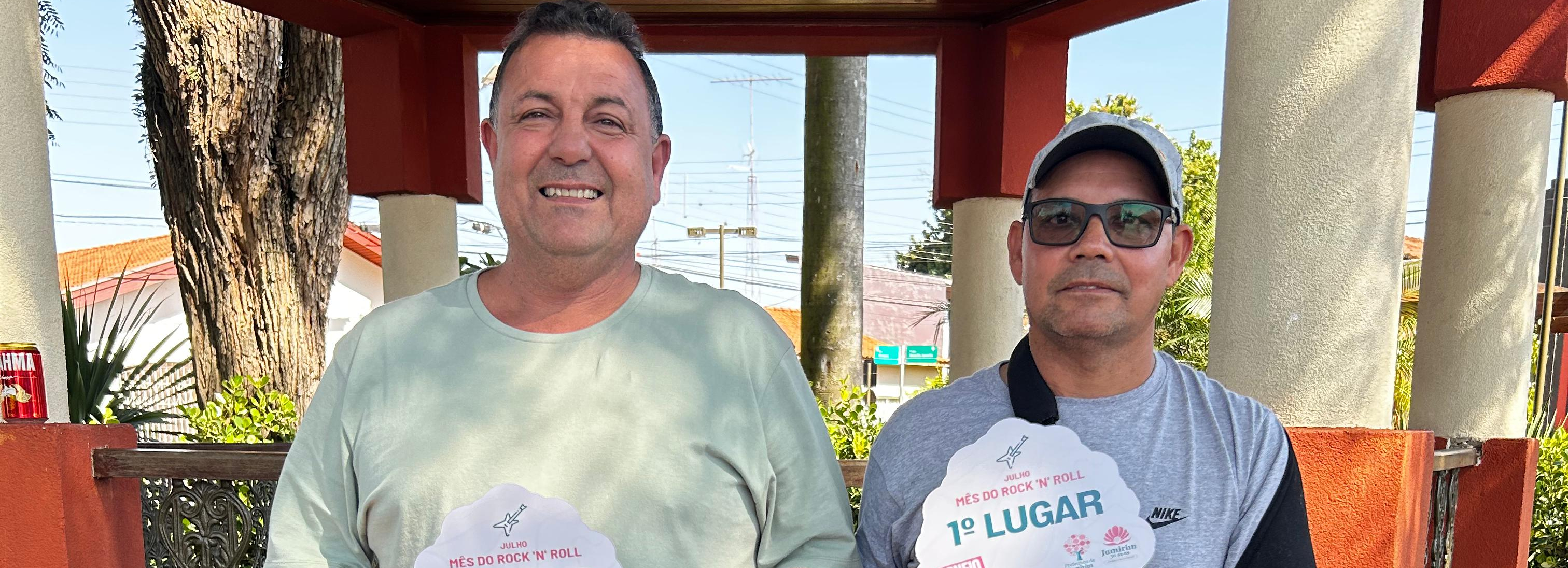 Rosélio e Cesão conquistam o 1º lugar no Torneio de Truco de Julho em Jumirim
